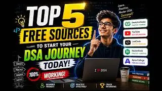 yt channels to start DSA Resources Every Beginner Should Know in 2027!