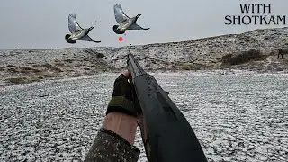 KARDA KINALI KEKLİK VE ÇİL KEKLİK AVI | PARTRIDGE HUNTING IN SNOWY | охота на куропатку