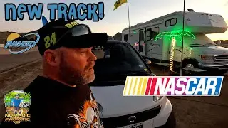 Vegas to Phoenix ~ PIR Nascar Camping Check-in Surprises!