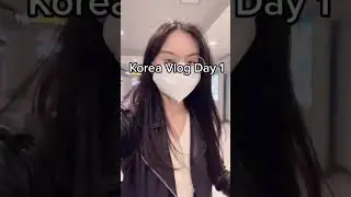 Korea Vlog Day 1🇰🇷 #korea #seoul #southkorea #koreatravel
