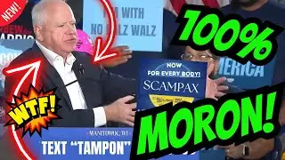 TIM WALZ'S WISCONSIN SPEECH DISASTER! You Won't Believe What Happened!