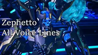 【PSO2NGS】Zephetto | All Voice Lines (Boss)