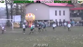 26 10 2012 LKS JAWISZOWICE-GÓRNIK BRZESZCZE 3:3