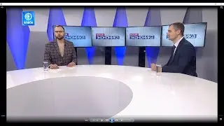 Ректор ДГУЮ Минюста России Никита Нарыжный в эфире программы "Новая Экономика" на телеканале "ЮНИОН"