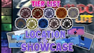 ALL TAILED SPIRITS/TAILED BEAST SHOWCASE & SPAWN LOCATION| TAIL SPIRIT TIER LIST| Roblox Shindo Life