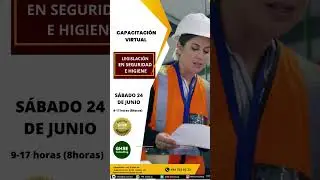 Capacitación virtual en:Legislación en Seguridad e higiene.Para más información  deja tu correo!
