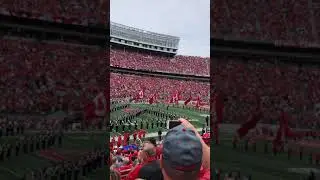 Ohio State Buckeyes Football Team Crazy Wild Entrance Celebration at Ohio Stadium OSU Go Bucks