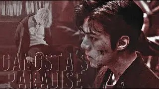 「bts + exo; gangsta's paradise」