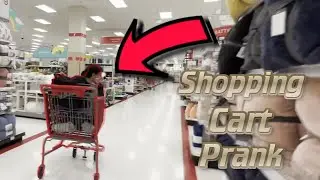 Speaker With Shopping Cart Prank In The Mall