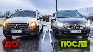 Из грузового Vito в V-class. Дешево-Богато