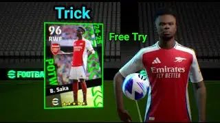 Trick to get free Saka 101 in efootball 2024