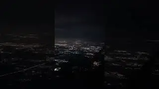Timelapse снижение и заход на посадку во Внуково, Москва. ВПП 06