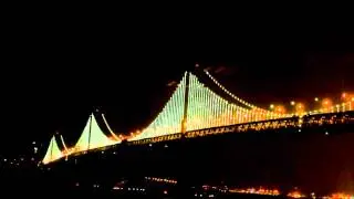 The Bay Lights on opening night