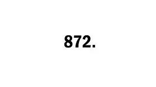 eight hundred and seventy two.