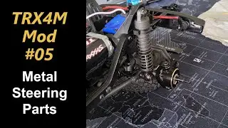 Traxxas TRX4m Mod 05 Metal Steering Knuckles and C-holders