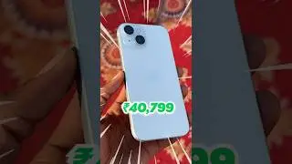 iPhone 15 in *₹40,799* only 😳