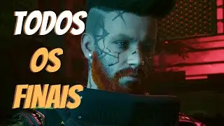 Cyberpunk 2077 - TODOS OS FINAIS!! - PC I Gameplay 60 FPS