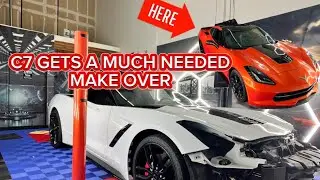 How to wrap a C7 Stingray corvette