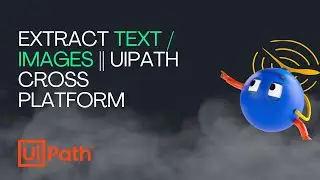 How to extract text / images from pdf || UiPath Cross Platform