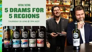 5 Drams For 5 Regions Virtual Tasting