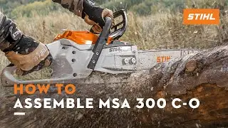 How to Assemble: MSA 300 C-O | STIHL Tutorial