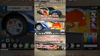 Build 1 Minutes Audi RS7 (RED BULL) #carparkingmultiplayer #carparkingmultiplayermalaysia #audi #cpm