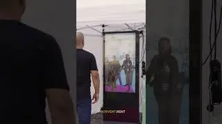 Augmenter reality photobooth. Beautiful video from our client from Hungary