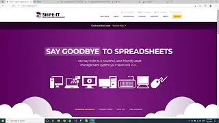 Snipeit fresh install GIT + WAMP windows
