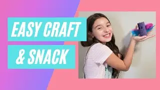 Meow Meow News Toilet Paper Roll Craft and Spider Sandwich | Special Video for Zach!