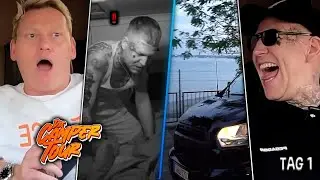 Knossi baut fast UNFALL! 😱 & RAUSWURF aus McDonalds..  LIVE vom GARDASEE 🇮🇹😍 | MontanaBlack IRL