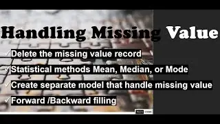 Handling Missing Data