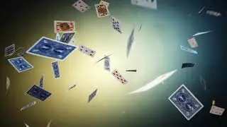 Flying Cards Logo Reveal - After effects Template  | FREE Download