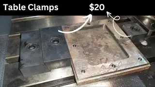 Creating Custom Table Clamps for CNC Mills: Enhance Workholding and Precision