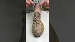 How To  tie a shoelace and cute  44