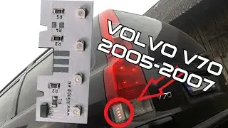 Volvo V70 2006 Rear Light Led Module Recplacement Part1 (Update: Sound problem, sry)