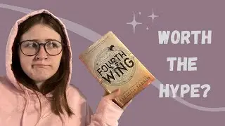 Is it worth the hype?? | Fourth Wing Reading Vlog