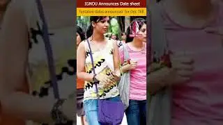 IGNOU Tentatively Announces Date sheet for Dec TEE 2024: Key Highlights! l TSW News