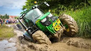 Nobody Expected Such Deep Mud 🚜 - Tractor Show