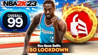 *NEW* BEST 6’7 ISO LOCK BUILD IN NBA 2K23 CURRENT GEN + BEST BADGES! Best iso build NBA 2K23