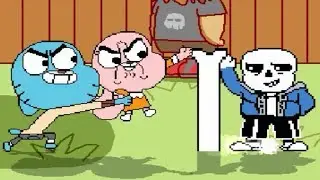 Funny Gumball vs MUGEN Characters In Survival Mode
