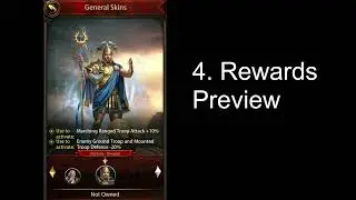 Rewards Preview - Evony the King's Return