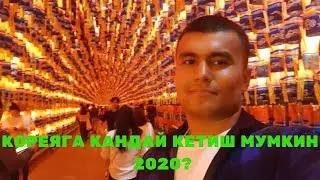 КОРЕЯГА КАНДАЙ КЕТИШ МУМКИН 2020?   KOREYAGA KETISH YÒLLARI 2020
