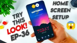 Cool Home Screen Setup Customize ! New Home Screen Layout