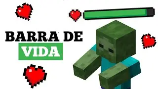 Indicador de Vida para Minecraft Bedrock 1.21+ | Health Bar Texture