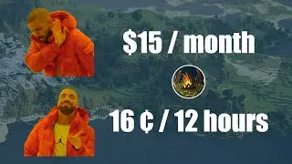 I Made a Minecraft Server Host Where You Pay by the Minute | Campfire Hosting