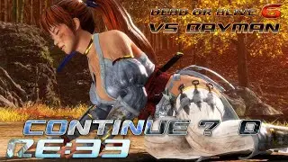 DOA6 Free Camera - Kasumi (Lose and Game over) vs Bayman - DEAD OR ALIVE 6 | #33