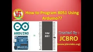 How to program 8051 microcontroller using Arduino??