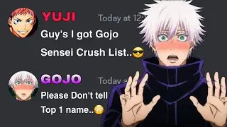 If Yuji got Gojo Crush List | Jujutsu Kaisen discord server