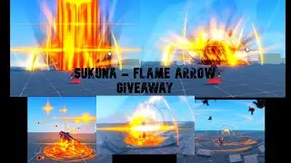 Sukuna - Flame Arrow Giveaway | Roblox Studio