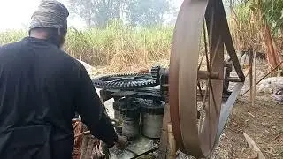 আখ থেকে রস বের করা